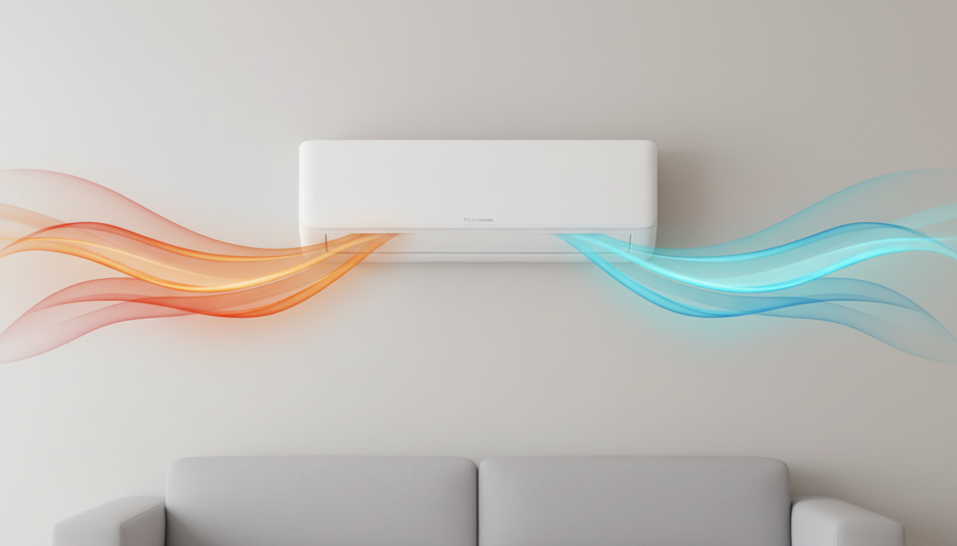 Airco met warmtepomp