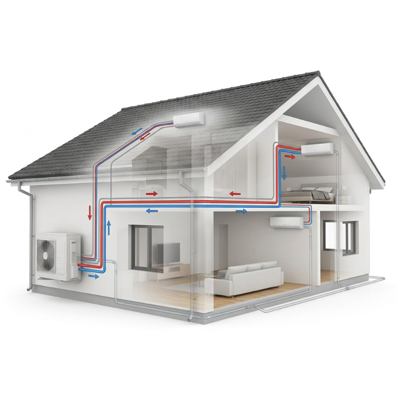 Multi split airco